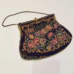 Vintage 1920’s Needlepoint Handbag